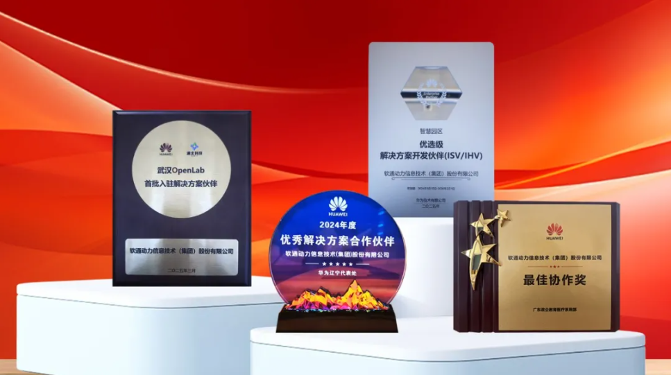 尊龙集团官网动力荣获华为中国合作同伴大会多项授牌与荣誉赞美